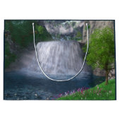 Cwm Waterfall Geschenktasche Große Geschenktüte (Vorderseite)