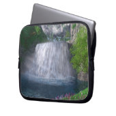 Cwm Waterfall Laptop Sleeve (Vorderseite Links)