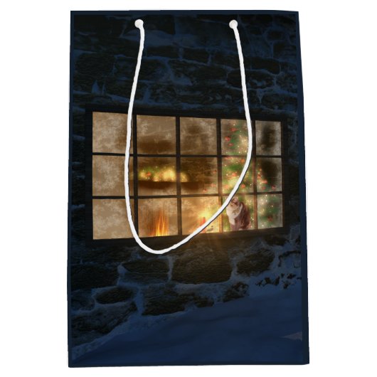 Cwm Weihnachtsgeschenktasche Mittlere Geschenktüte (Vorderseite)