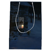 Cwm Weihnachtsgeschenktasche Mittlere Geschenktüte (Rückseite)