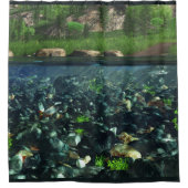 Cwn Fluss-Duschvorhang Duschvorhang (Vorderseite)