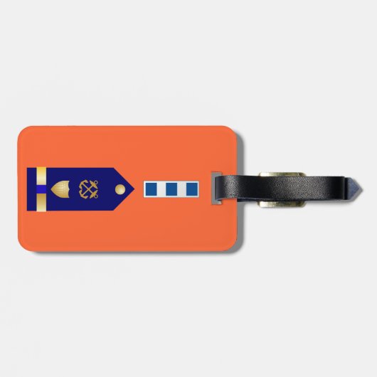 CWO-4 Gepäckanhänger (Rückseite horizontal)