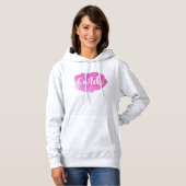 Cwtch Waliser Wales Jargon-Dialekt-Kapuzenpulli Hoodie (Vorne ganz)