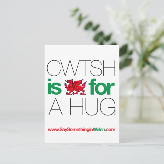 CWTSH POSTKARTE (Stehend Vorderseite)