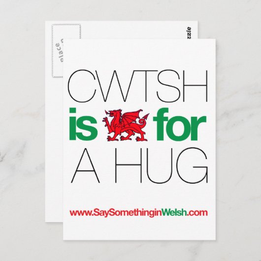 CWTSH POSTKARTE (Vorne/Hinten)