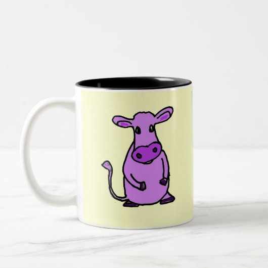 CX, Barnyard-Lebewesen-Tasse Zweifarbige Tasse (Links)