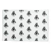 Cy=Borgs Roboter Pillowcase Kissenbezug (Rückseite-Links)