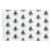 Cy=Borgs Roboter Pillowcase Kissenbezug (Vorderseite-Links)