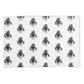 Cy=Borgs Roboter Pillowcase Kissenbezug (Vorderseite-Rechts)