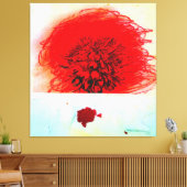 Cy-Twombly-Kunststil Leinwanddruck (Insitu (Wohnzimmer))
