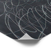 Cy Twombly Poster (Ecke)