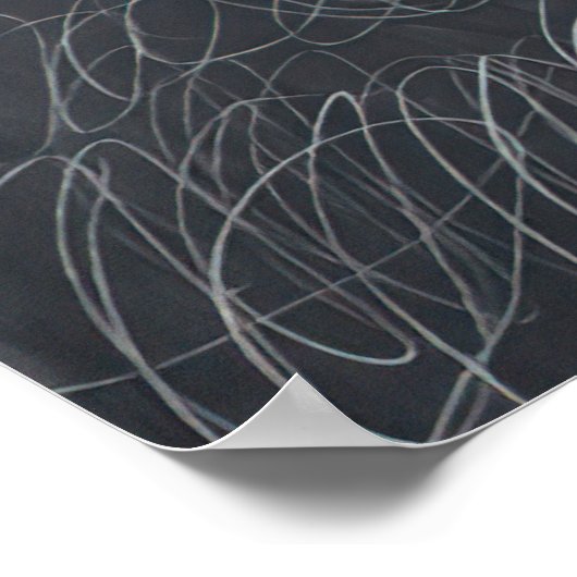 Cy Twombly Poster (Ecke)