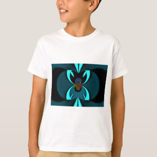 Cyan Abstrakt Art Print T-Shirt
