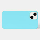 Cyan Abstrakt Background Case-Mate iPhone Hülle (Rückseite (Horizontal))