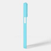 Cyan Abstrakt Background Case-Mate iPhone Hülle (Rückseite / Rechts)