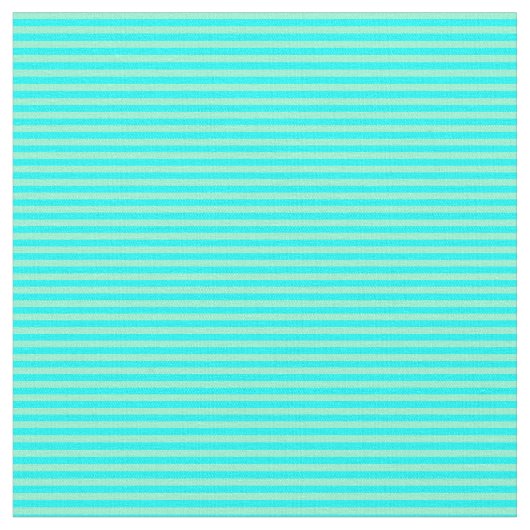 Cyan & Aquamarine Lines Stoff (Nahaufnahme)