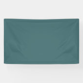 Cyan Banner (Horizontal)
