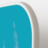 Cyan Best Oma mit Monogrammierten Initialen Pickleball Schläger (Linke Seite)