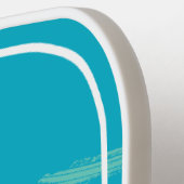 Cyan Best Opa jemals, monogramiert Pickleball Schläger (Linke Seite)