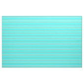 Cyan & Bisque Streifen/Linke Muster Stoff (Fat Quarter (45,7 x 55,9 cm))