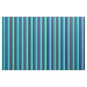 Cyan, Black, Light Blue, Türkis & Blue Lines Stoff (Fat Quarter (45,7 x 55,9 cm))