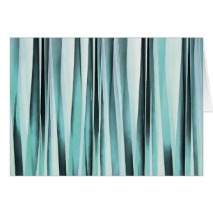 Cyan-blauer blauer Ozean Stripey zeichnet Muster