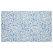 Cyan-Blue Aquarelldashes poplin-Polyester Stoff (Fat Quarter (45,7 x 55,9 cm))