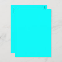 Cyan Blue Green Turquoise Solid Color