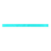 Cyan Blue Green Turquoise Solid Color Satinband (Vorderseite)