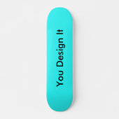 Cyan Blue Skateboard (Vorne)