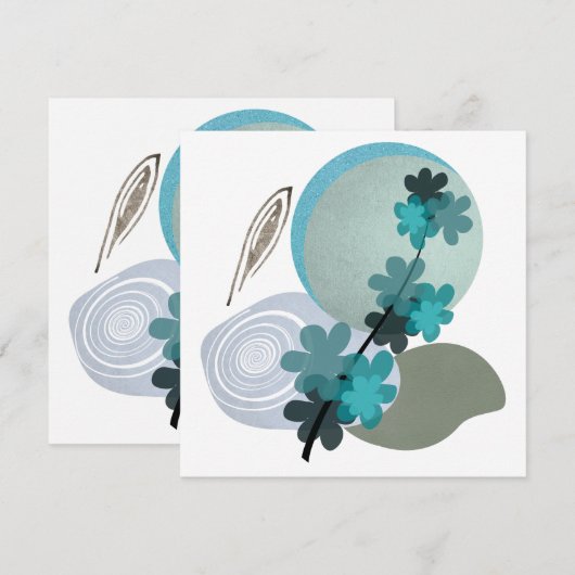 Cyan Boho (Vorne/Hinten)