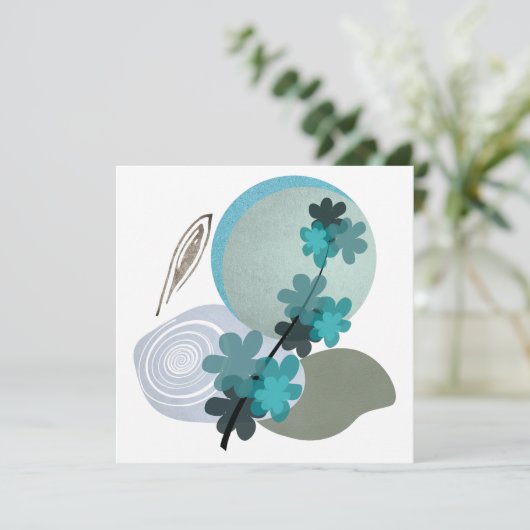 Cyan Boho (Stehend Vorderseite)