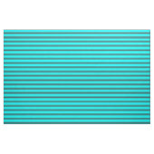 Cyan & Dark Slate Gray Lines/Stripes Muster Stoff (Fat Quarter (45,7 x 55,9 cm))