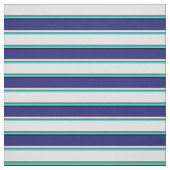 Cyan, Dim Gray, Lavender, Midnight Blue & Black Stoff (Muster)