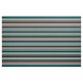 Cyan, Dim Gray, Maroon, Black & Beige Muster Stoff (Fat Quarter (45,7 x 55,9 cm))