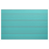 Cyan & Dim Gray Striping Muster Stoff (Fat Quarter (45,7 x 55,9 cm))