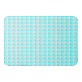 Cyan Dots Badematte