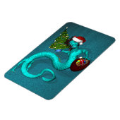 Cyan Dragon Magnet (Linke Seite)