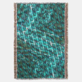 Cyan gefärbt, gegraut, gerieben oder andere Ziegel Decke (Vorderseite Vertikal)