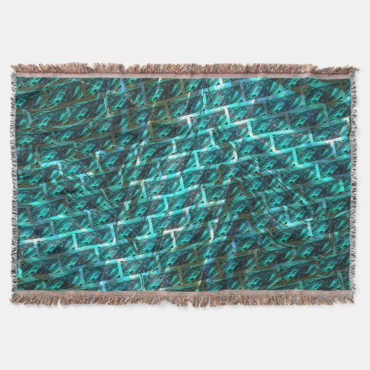 Cyan gefärbt, gegraut, gerieben oder andere Ziegel Decke (Vorderseite)