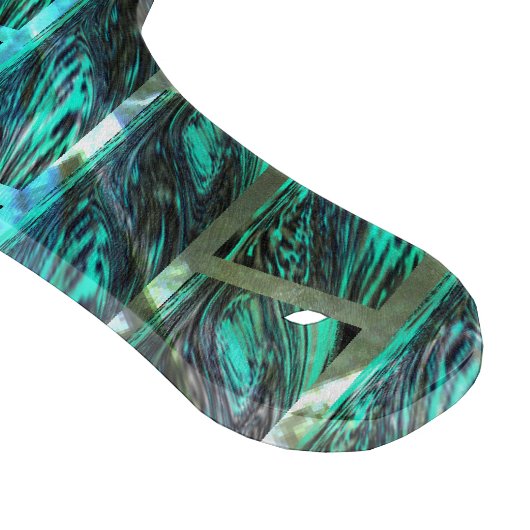 Cyan gefärbt, gegraut, gerieben oder andere Ziegel Schneidebrett (Ecke)