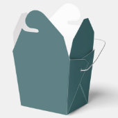 Cyan Geschenkschachtel (Geöffnet)