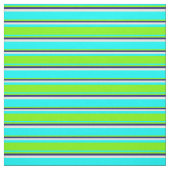 Cyan, Green, Midnight Blue und White Pattern Stoff (Muster)