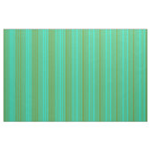 Cyan & Green Striping Muster Stoff (Yard (91,4 cm))