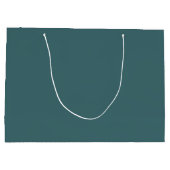 Cyan Große Geschenktüte (Rückseite)