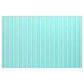 Cyan & Hellgelbes Farbmuster Stoff (Fat Quarter (45,7 x 55,9 cm))