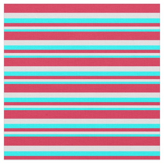 Cyan, Lavender & Crimson-Farbmuster Stoff (Nahaufnahme)