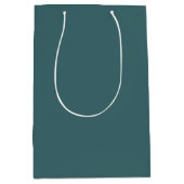 Cyan Mittlere Geschenktüte (Vorderseite)