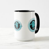 Cyan (Mod) Tasse (VorderseiteRechts)