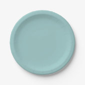 Cyan Pappteller (Vorderseite)